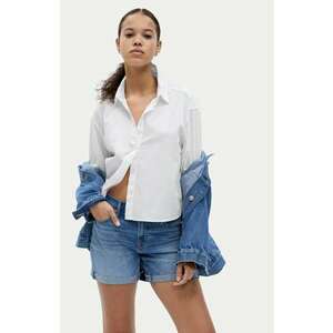 Blugi dama - 304144776 - Bumbac - Albastru - Albastru imagine