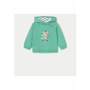 Bluza baieti 1467 - Bumbac/Poliester - Verde - Verde imagine