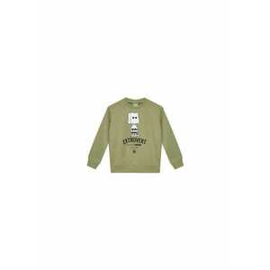 Bluza baieti 3UNIC10NH - Bumbac - Verde - Verde imagine