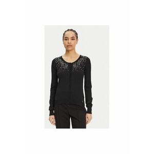 Bluza dama ACMA001920 - material mixt - Negru - Negru imagine