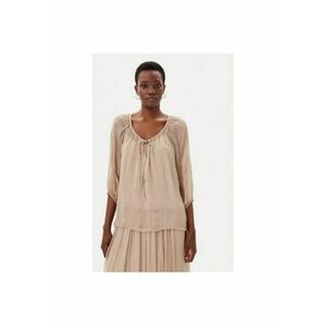 Bluza dama TD0020 - Viscoza - Bej - Bej imagine