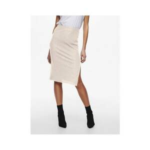 Fusta dama - 303602345 - Poliester/Viscoza - Bej - Bej imagine