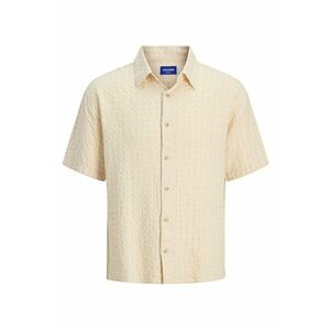 Camasa barbati Jack Jones - 12277184 - Bumbac - Bej - Bej imagine