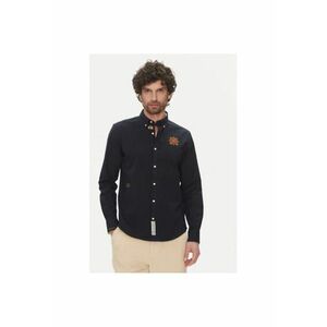 Camasa barbati OX092 - Bumbac - Bleumarin - Bleumarin imagine