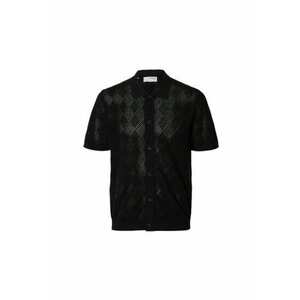 Camasa barbati 16097564 - Bumbac organic - Negru - Negru imagine