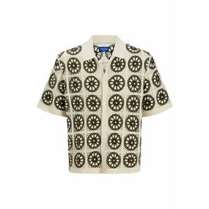 Camasa barbati Jack Jones - 12278724 - Bumbac/Acril - Bej - Bej imagine