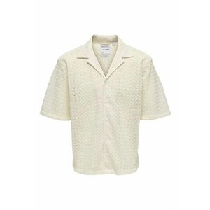 Camasa barbati Sons - 22034187 - Poliester/Bumbac - Bej - Bej imagine