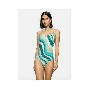 Costum de baie dama 10218240 - Poliamida/Elastan - Albastru - Albastru imagine