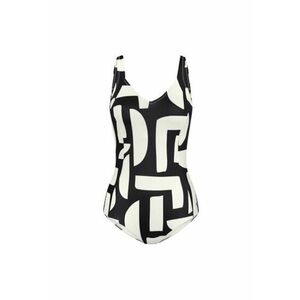 Costum de baie dama 10214542 - Poliamida/Elastan - Negru/Ecru - Negru/Ecru imagine