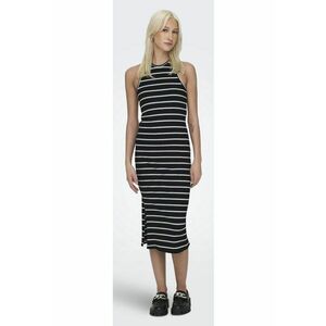 Rochie dama lunga 7571 - Casual - Bumbac - Negru imagine