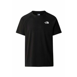 Tricou cu decolteu rotund - Negru/Albastru imagine
