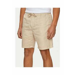 Pantaloni scurti barbati - 303665661 - In/Bumbac - Bej - Bej imagine