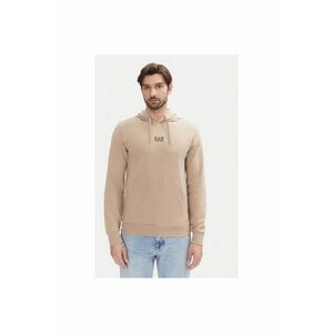 Hanorc barbati Emporio Armani - 8NPM32 PJVRZ - Bumbac - Bej - Bej imagine