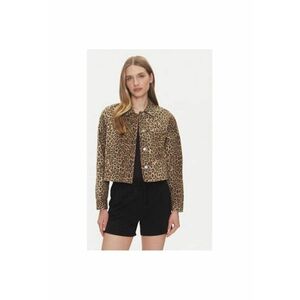 Jacheta de blugi dama 15347129 - Bumbac - Maro - Maro imagine
