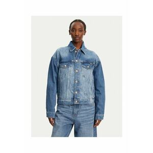 Jacheta de blugi dama 78PAS4O3 CDWM2 - Bumbac - Albastru - Albastru imagine