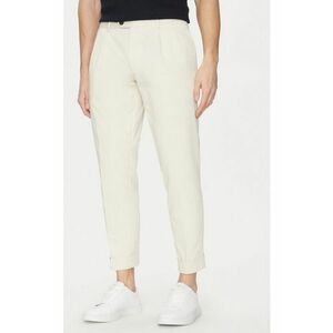 Pantaloni barbati - 304687297 - Bumbac - Bej - Bej imagine