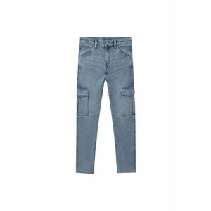 Pantaloni baieti 6531 - Bumbac/Poliester - Albastru - Albastru imagine