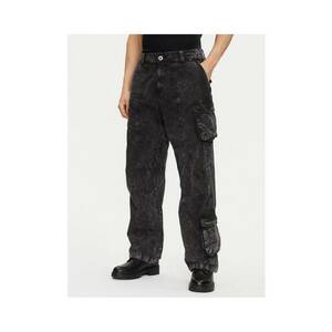 Pantaloni barbati 156212 - Bumbac - Negru - Negru imagine