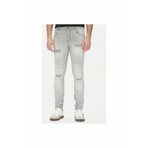 Pantaloni barbati UMP25286JE - Bumbac/Elastan - Gri - Gri imagine
