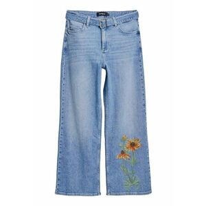 Pantaloni dama 25SWDD14 - Bumbac/Poliester - Albastru - Albastru imagine