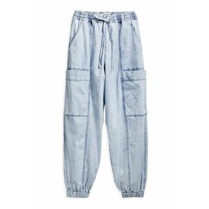 Pantaloni dama 25SWDD42 - Bumbac/Poliester - Albastru - Albastru imagine