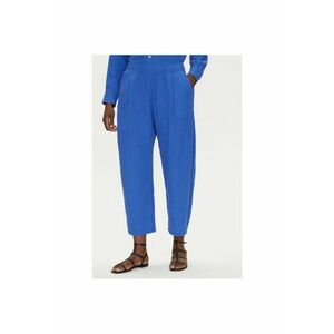 Pantaloni dama 713952-05 - Bumbac - Albastru - Albastru imagine
