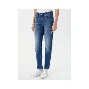 Pantaloni dama A1W10108 - Bumbac/Elastan - Bleumarin - Bleumarin imagine