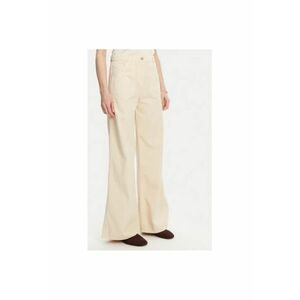 Pantaloni dama 541943 ALI - Bumbac - Bej - Bej imagine