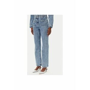 Pantaloni dama 251-PCHARME - Bumbac - Albastru deschis - Albastru deschis imagine