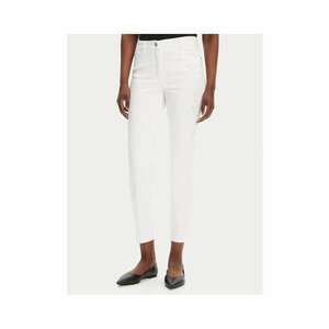 Pantaloni dama 14002416 - Bumbac/Poliester - Alb - Alb imagine