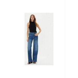 Pantaloni dama P3FDBQ2NTZ - Bumbac - Albastru - Albastru imagine