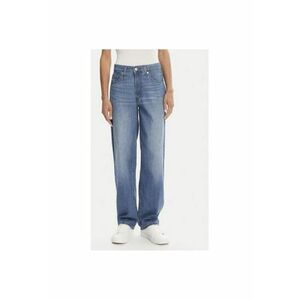 Pantaloni dama Levi S - A3494-0057 - Bumbac/In - Albastru - Albastru imagine