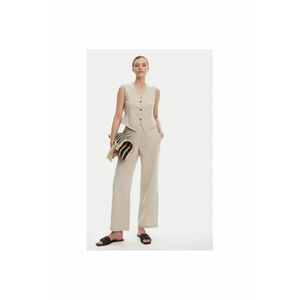Pantaloni dama 10333796 - Bumbac organic/In - Bej - Bej imagine