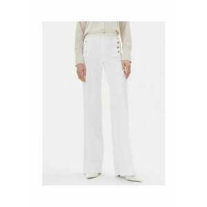 Pantaloni dama DD5144 - Bumbac/Elastan - Alb - Alb imagine