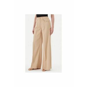 Pantaloni dama DD5043 - Lyocell - Bej - Bej imagine