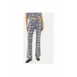 Pantaloni dama 112362659 - Bumbac - Albastru - Albastru imagine