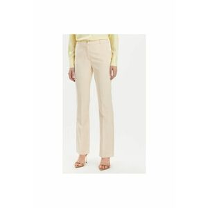 Pantaloni dama - 304218095 - Poliester - Bej - Bej imagine