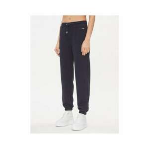 Pantaloni dama - 303283964 - Bumbac - Albastru - Albastru imagine