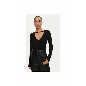 Pulover dama - 304381485 - Viscoza/Poliester - Negru - Negru imagine