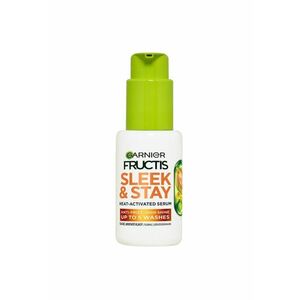 Ser activat termic Fructis Sleek & Stay - pentru netezire si protectie termica - 50ml imagine