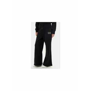 Pantaloni de trening dama Emporio Armani - 7W000106 AF12473 - Bumbac/Poliester - Negru - Negru imagine