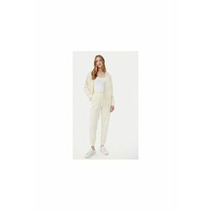 Pantaloni de trening dama GPP25117PA - Bumbac/Poliester - Ecru - Ecru imagine