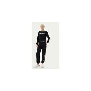 Pantaloni de trening dama A2W10149 - Bumbac organic - Negru - Negru imagine