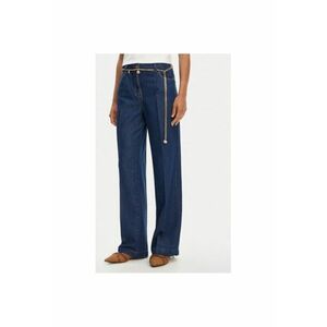 Pantaloni dama P3HUDINCBB - Bumbac/Lyocell - Bleumarin - Bleumarin imagine