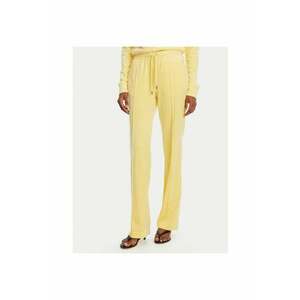 Pantaloni de trening dama JCAPW045 - Poliester/Elastan - Galben - Galben imagine