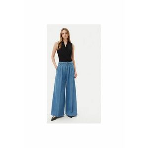 Pantaloni dama GPP25392JE - Bumbac - Albastru - Albastru imagine