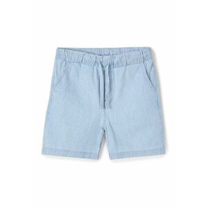 Pantaloni scurti baieti 3228 - Bumbac - Albastru deschis - Albastru deschis imagine