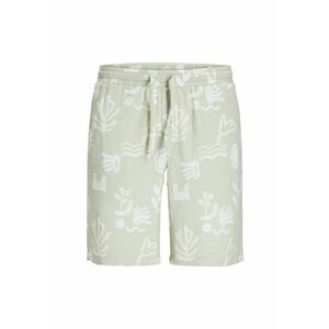 Pantaloni scurti baieti Jack Jones Junior - 12277599 - Bumbac - Verde - Verde imagine