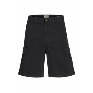 Pantaloni scurti barbati Jack Jones - 12269374 - Bumbac - Negru - Negru imagine