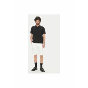 Pantaloni scurti barbati 265812 552829 - Bumbac/Elastan - Alb - Alb imagine